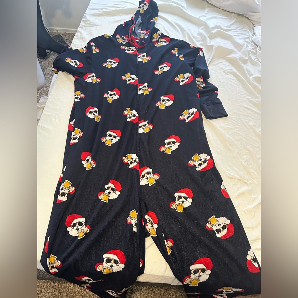 Drunk Santa onsie